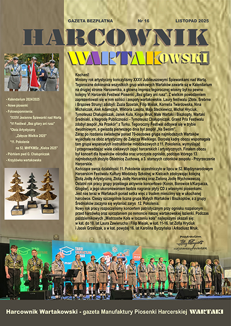 Okładka Harcownika Wartakowskiego nr 15